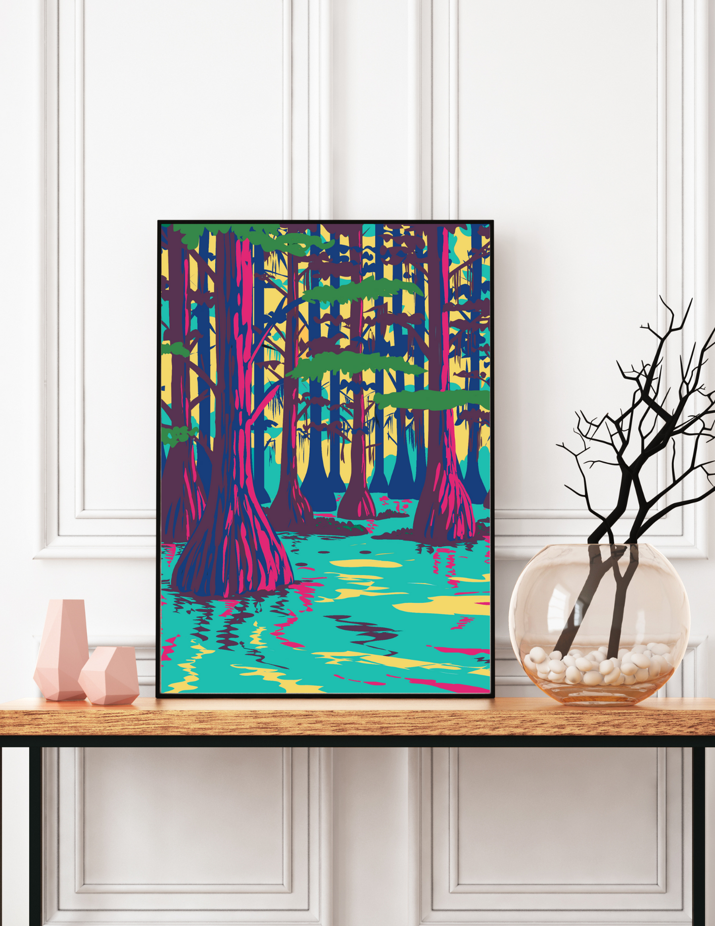 Caddo Lakes State Park Texas Art Print