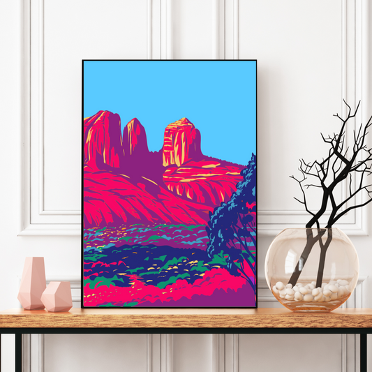 Sedona Art Print