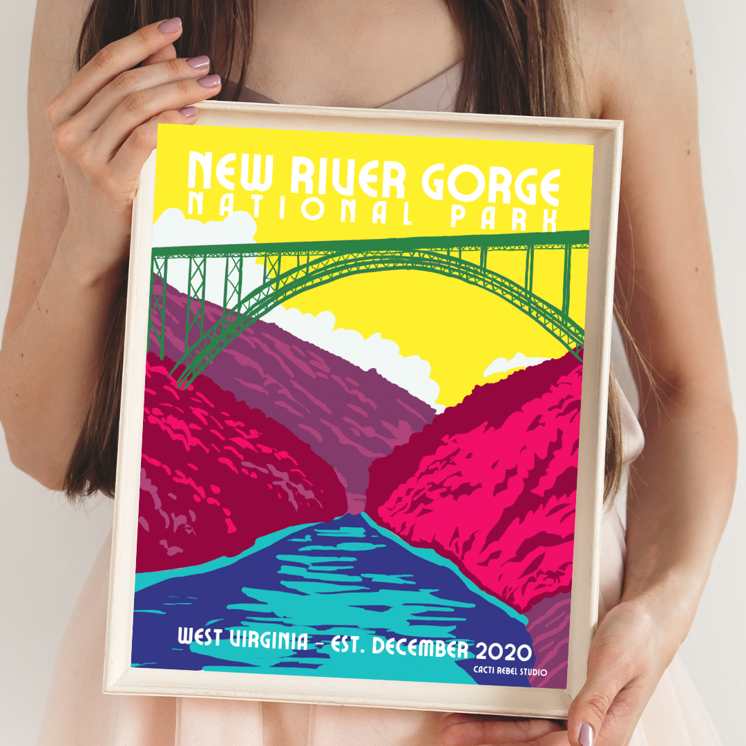 New River Gorge National Park Art Print