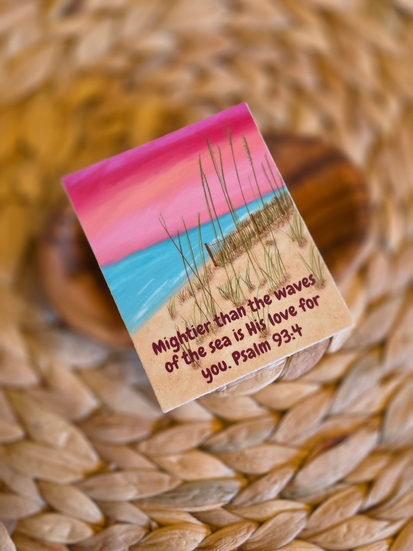 Mightier Than The Waves Sticker