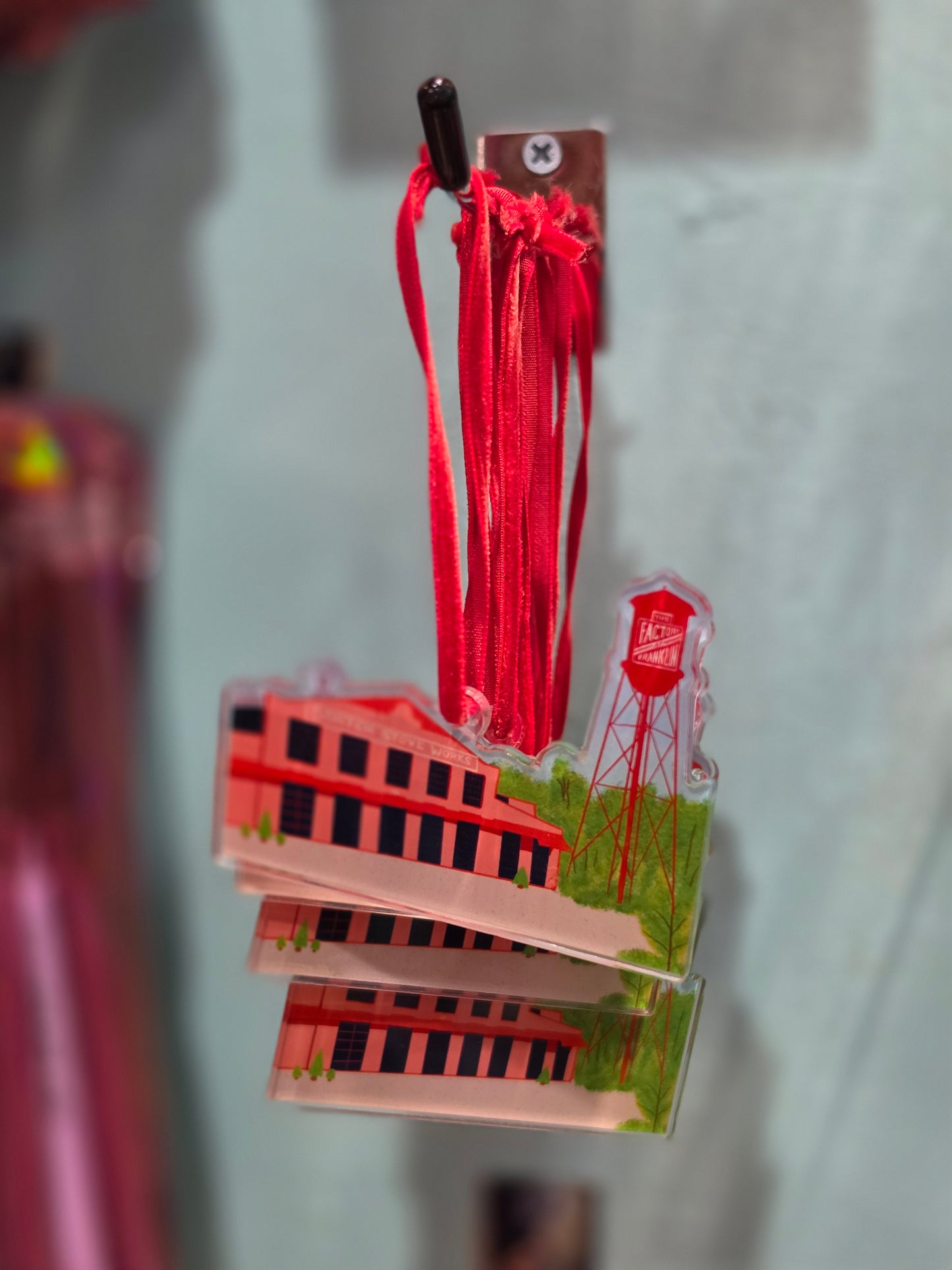 The Factory at Franklin Acrylic Ornament