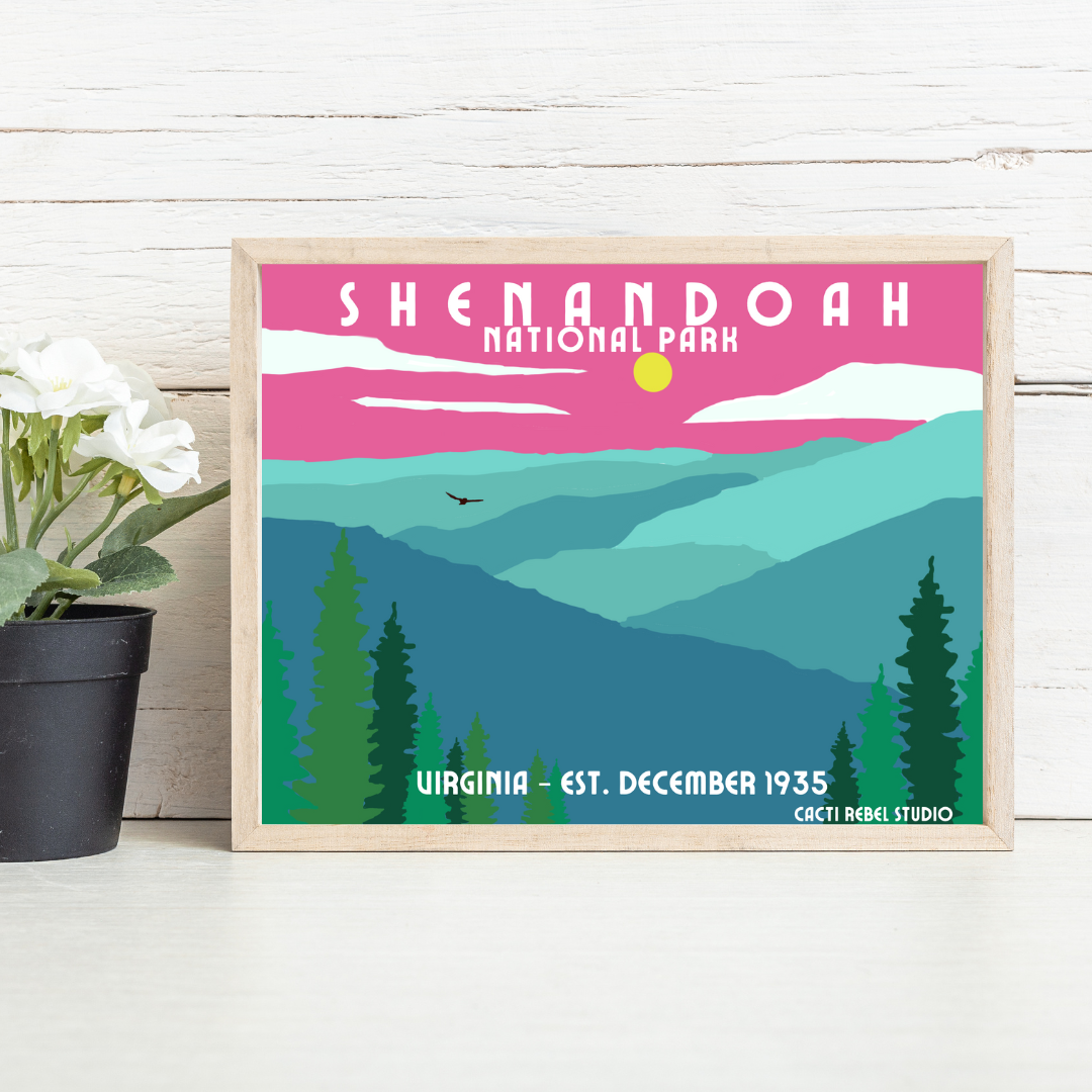 Shenandoah National Park Art Print